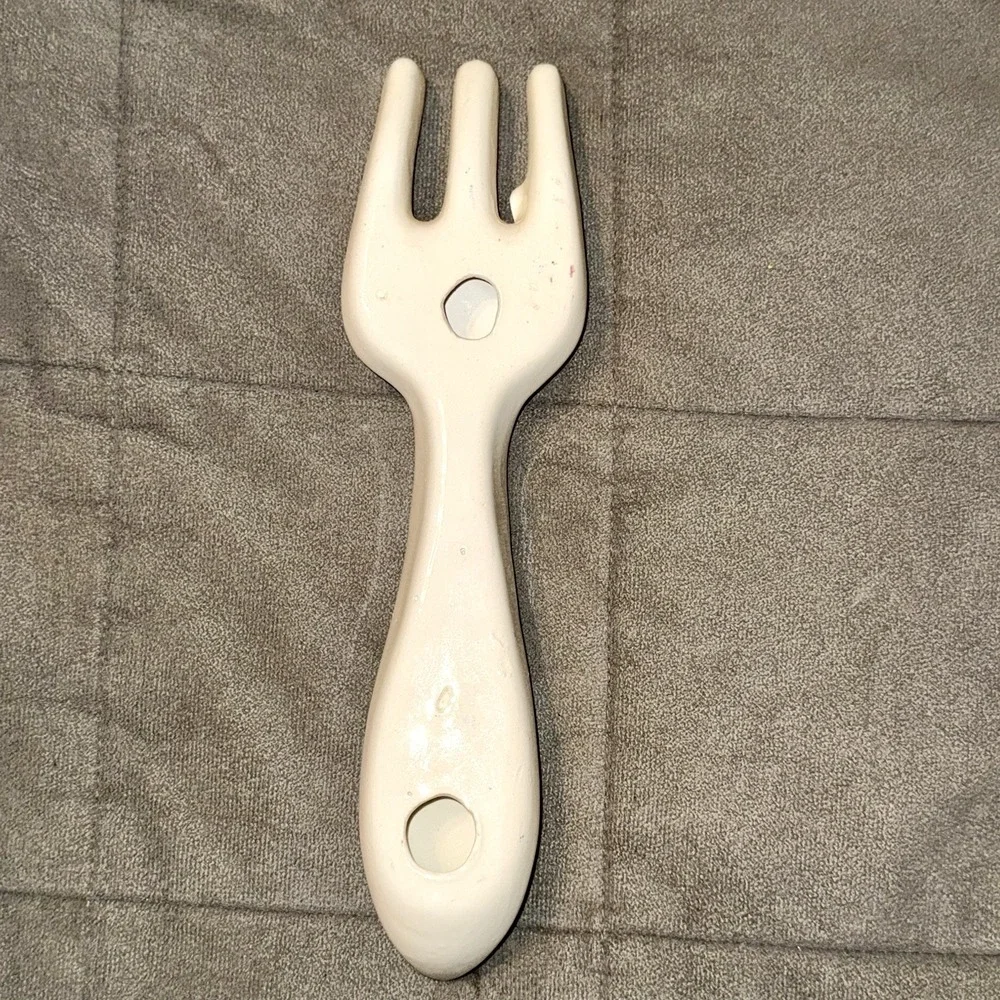 Vintage Anthropomorphic Fork Kitchen Wall‎ Plaque 10.5